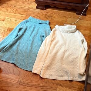 Talbots Cream Textured Sweater